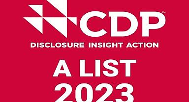 İklim çalışmalarıyla kendi sektöründe CDP iklim sıralamasında A puanı alan tek şirket oldu!