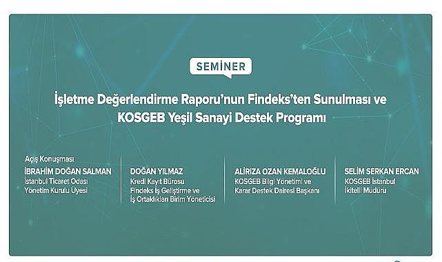 &#039;&#039;KOSGEB Yeşil Sanayi Destek Programı Bilgilendirme Semineri&#039;&#039; - ÜCRETSİZ!