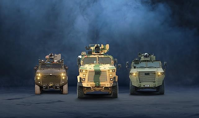 Savunma sanayi kara araçları ihracatında zirvede!