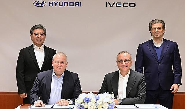 Tamamen elektrikli hafif ticari araç için imza attılar - Hyundai ve Iveco!