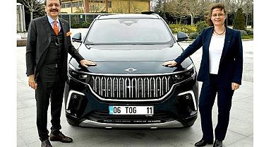 TOBB Başkanı Hisarcıklıoğlu - Fransa’nın Ankara Büyükelçisi Dumont ve Elektrikli Togg!