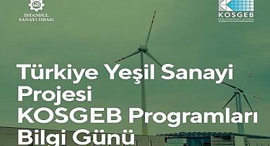 Türkiye Yeşil Sanayi Projesi KOSGEB Destekleri - İSO dzüenliyor!