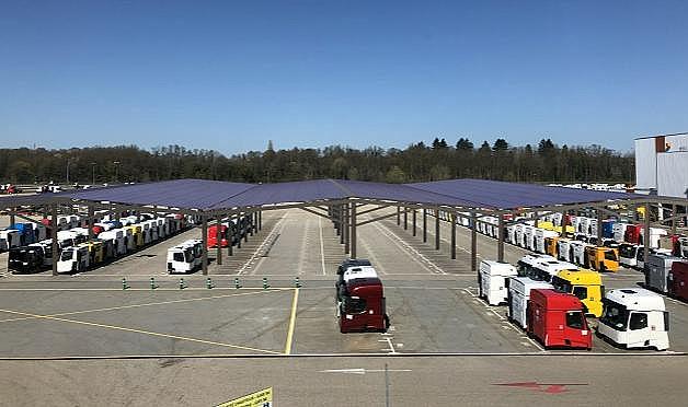 Yenilenebilir enerji - “Renault Trucks tesisi ‘17 hektarlık’ güneş enerjisiyle donatılıyor”