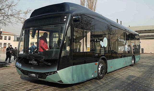 YERLİ - Bu otobüs HİDROJEN&#039;le çalışıyor - Karsan üretti!