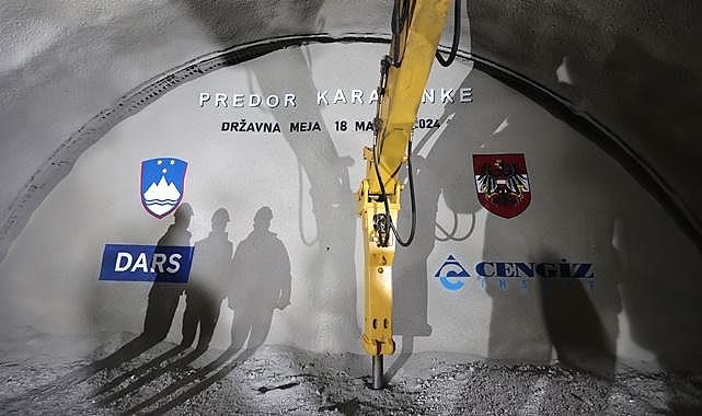 “Akdeniz - Balkanlar ve Orta Avrupa&#039;yı” bağlayan Karavanke Tüneli’nde ışık göründü - Cengiz İnşaat!