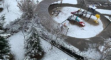 Ankara'ya KAR yağdı!