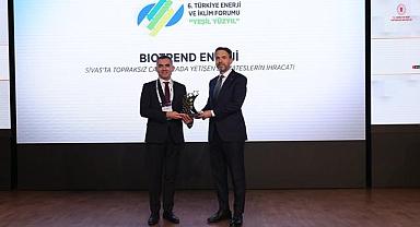 Biotrend - Enerji ve İklim Forumu Kapsamında Döngüsel Ekonomi Ödülü Aldı!