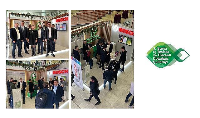 Enerji verimli ısıtma sistemleri şirketi Bosch Home Comfort Group - &quot;3. Bursa İç Tesisat ve Güvenli Doğalgaz Çalıştayı&#039;nda…&quot;
