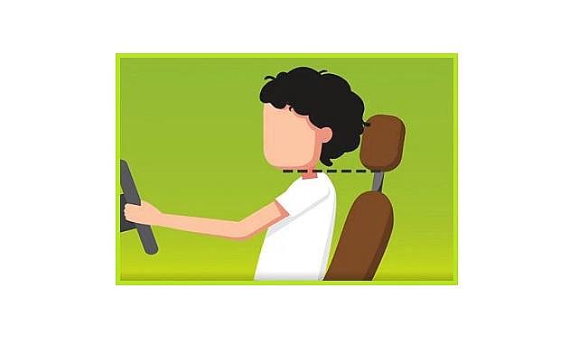 Güvenli sürüş için koltuk BAŞLIK seviyesi nasıl olmalı?