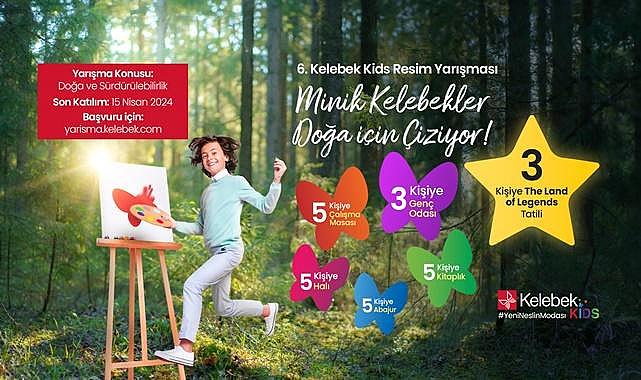 “Minik Kelebekler DOĞA için Çiziyor” - YARIŞMA!