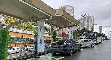 Türkiye'nin en hızlı ŞARJ istasyonu...
