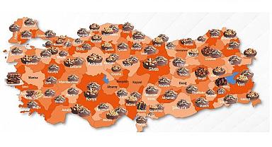 GÜNCEL: Bu HARİTAYA baktınız mı? - Hangi il hangi kuruyemişi yiyor?