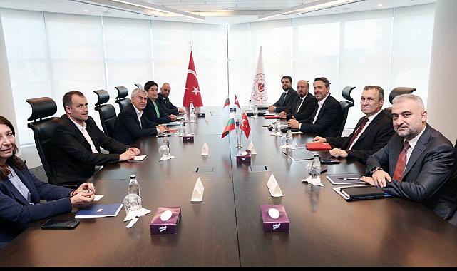 Doğalgaz ticaretini konuştular!