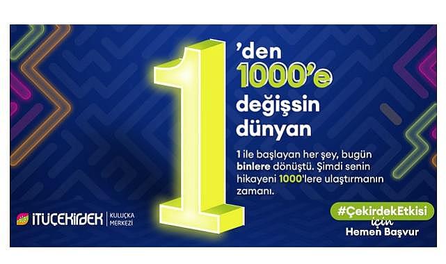 İTÜ Çekirdek’in başvuruları devam ediyor!