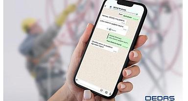 Elektrik aboneleri ile “WhatsApp” üzerinden yazışıyor!