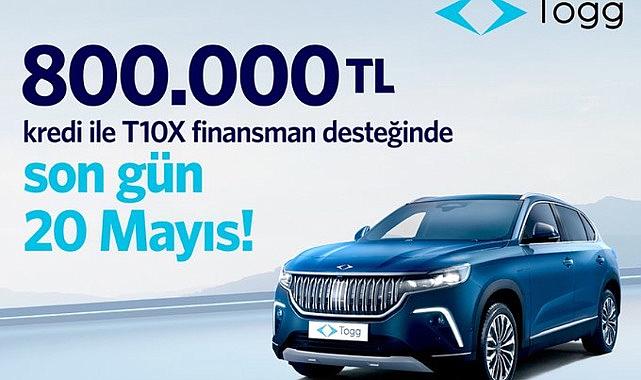 Elektrikli T10X&#039;te &quot;800 bin TL&#039;ye sıfır faiz&quot; için son gün 20 Mayıs!