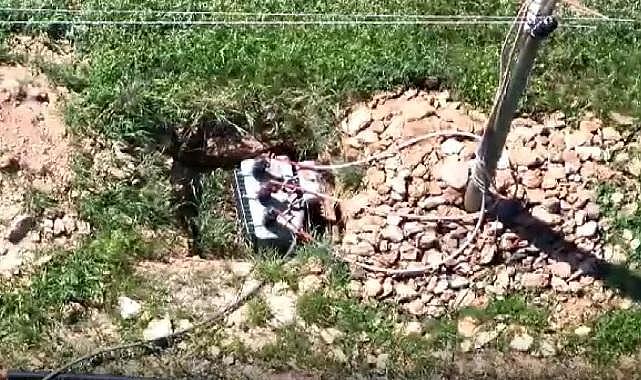 Hiç &#039;&#039;Toprağa gömülü KAÇAK elektrik TRAFOSU&#039;&#039; gördünüz mü?