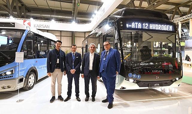 Karsan “Elektrikli Otonom ve Hidrojenli Modelleriyle” Milano’da…