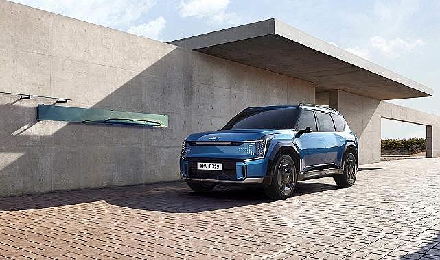 Kia’nın yeni elektrikli amiral modeli EV9...