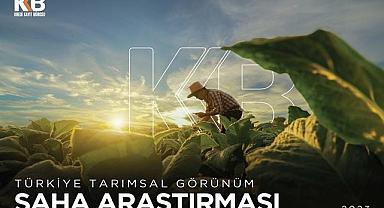 Tarımda Sürdürülebilirlik ve Finansmanın Rolü - KKB'nin 2023 Türkiye Tarımsal Görünüm Saha Araştırması Raporu Yayımlandı!