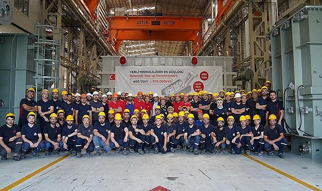 Astor Enerji - Üretimi tamamlanan 675 MVA güç transformatörü...