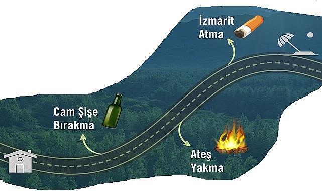 Bu fotoya DİKKATLİ bakalım - Orman yangını çıkabilir...