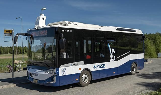 Finlandiya Yollarındaki İlk ve Tek Otonom Araç Karsan Otonom e-ATAK Göreve Başladı!