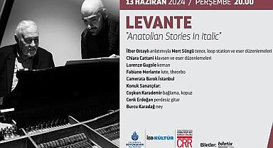 İlber Ortaylı Levante ile Konser sahnesinde...