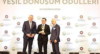 ISO Yeşil Dönüşüm Ödülleri'nde "Sürdürülebilirlik Yönetimi" Kategorisinde Ödül Aldı!