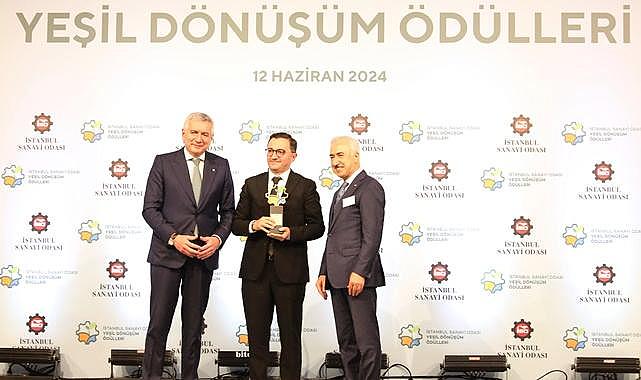 ISO Yeşil Dönüşüm Ödülleri&#039;nde &quot;Sürdürülebilirlik Yönetimi&quot; Kategorisinde Ödül Aldı!