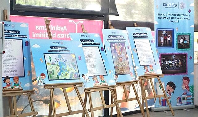 OEDAŞ&#039;tan enerji verimliliğini çocukların gözünden anlatan sergi