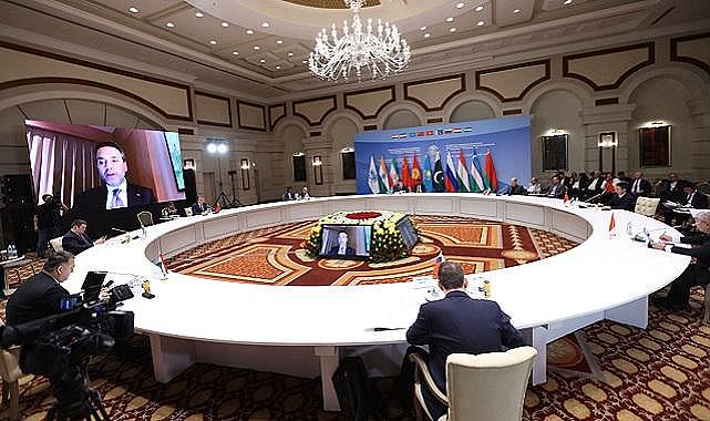 Şangay İşbirliği Örgütü Enerji Bakanları Toplantısı&#039;na konuşan Bayraktar - İletim hatları...