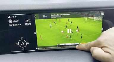 Türkiye'de ilk: Elektrikli Togg'da maç keyfi...