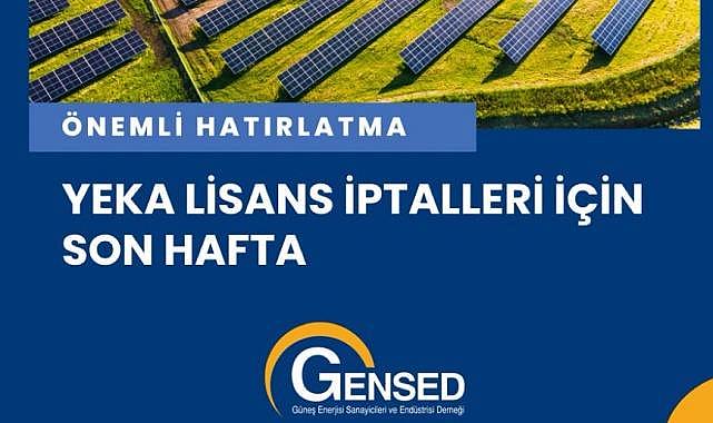 GENSED - Son bir hafta…