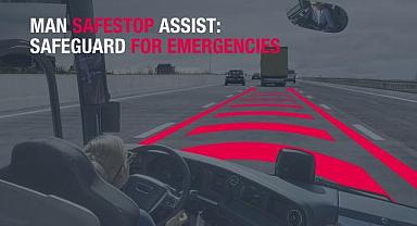 MAN geliştirdi - Otobüs kazalarını önlemeye yardımcı oluyor!