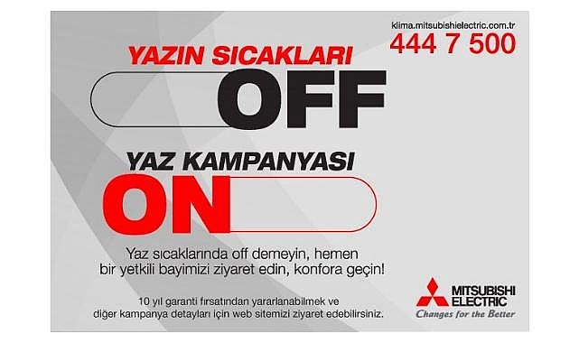 Mitsubishi Electric Klima Kampanyası…