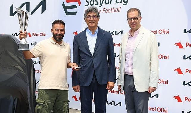 Petrol Ofisi Sosyal Lig - Heyecanla beklenen ikinci devre ödülleri sahiplerini buldu!