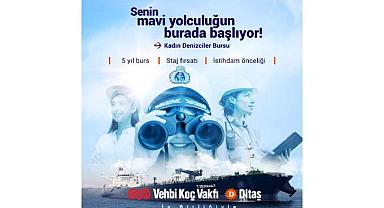 Ditaş ve Vehbi Koç Vakfı "Kadın Denizciler BURS Programı" - başvurular başlıyor!