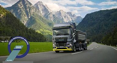 MAN'ın kamyonu - HİDROJEN motoruyla dizel benzeri performansı ve yol tutuşuyla ödül aldı!