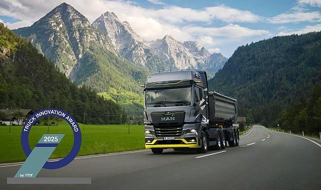 MAN&#039;ın kamyonu - HİDROJEN motoruyla dizel benzeri performansı ve yol tutuşuyla ödül aldı!