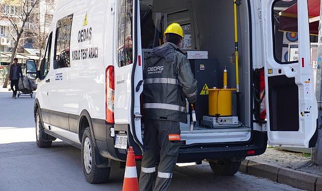 OEDAŞ - Yer altı ve yer üstü kablolarını gelişmiş sistemlerle kontrol ediyor!