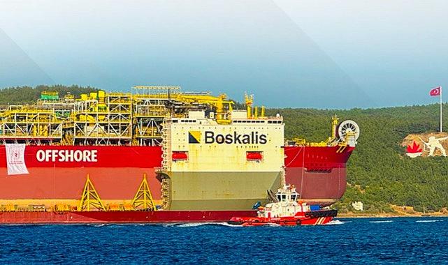 Yüzer Üretim Platformu Çanakkale’ye ulaştı!