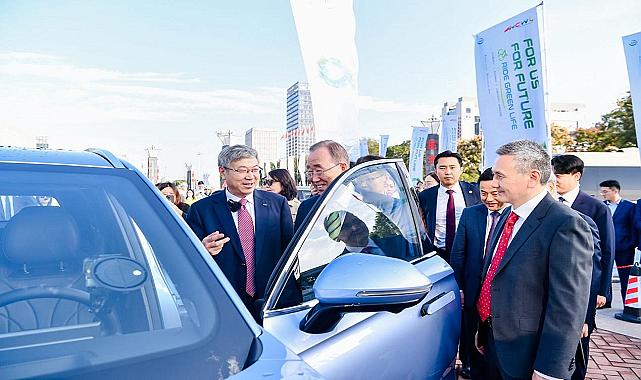 Chery YEŞİL Yaşam Etkinliğinde Birleşmiş Milletler Genel Sekreteri Ban Ki-moon’u Ağırladı!