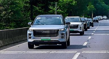 Çinli SUV markası JAECOO ''Tamamen ELEKTRİKLİ sürüşle 1.353 km  yaptı''