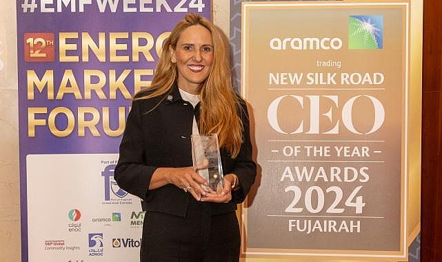 Enerji sektöründe kadın liderliğine katkılarından dolayı Yaşam Boyu Başarı Ödülü aldı!