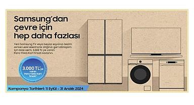 Ödüllü E-ATIK toplama kampanyası başlattı - Samsung!