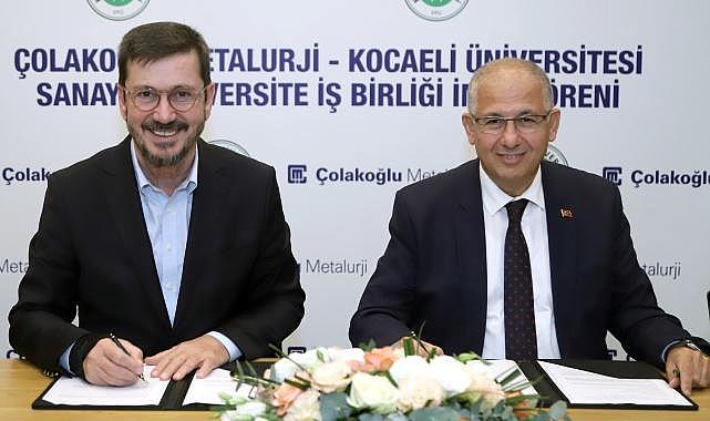 “Sanayi-üniversite iş birliği” - Çolakoğlu Metalurji ve Kocaeli Üniversitesi…