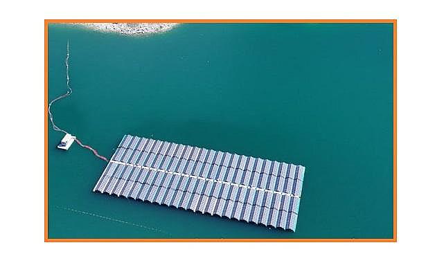 Türkiye&#039;nin ilk yüzer güneş santrali nerede?