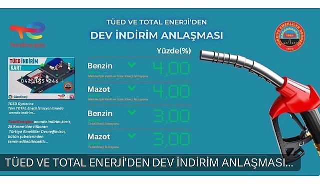 Emeklilere BENZİN ve MOTORİNDE özel indirim!