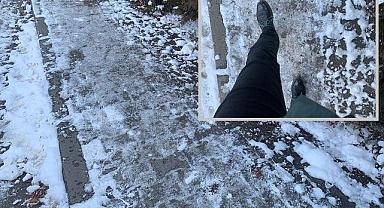 Karda buzda nasıl yürünür? Karda buzda düşmemek için ne yapmalı?